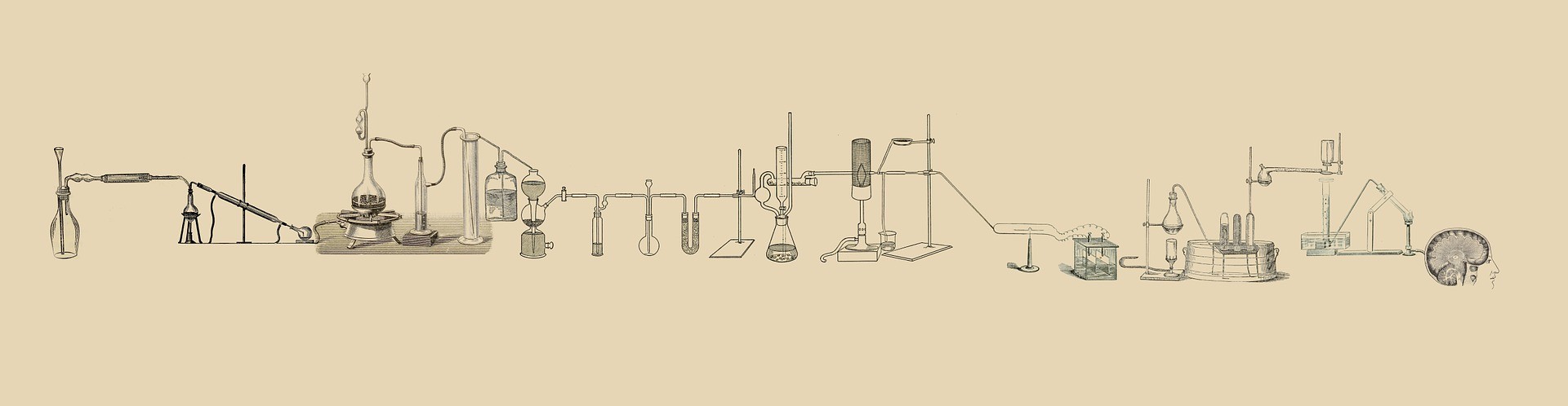 A picture of some chemistry equipment